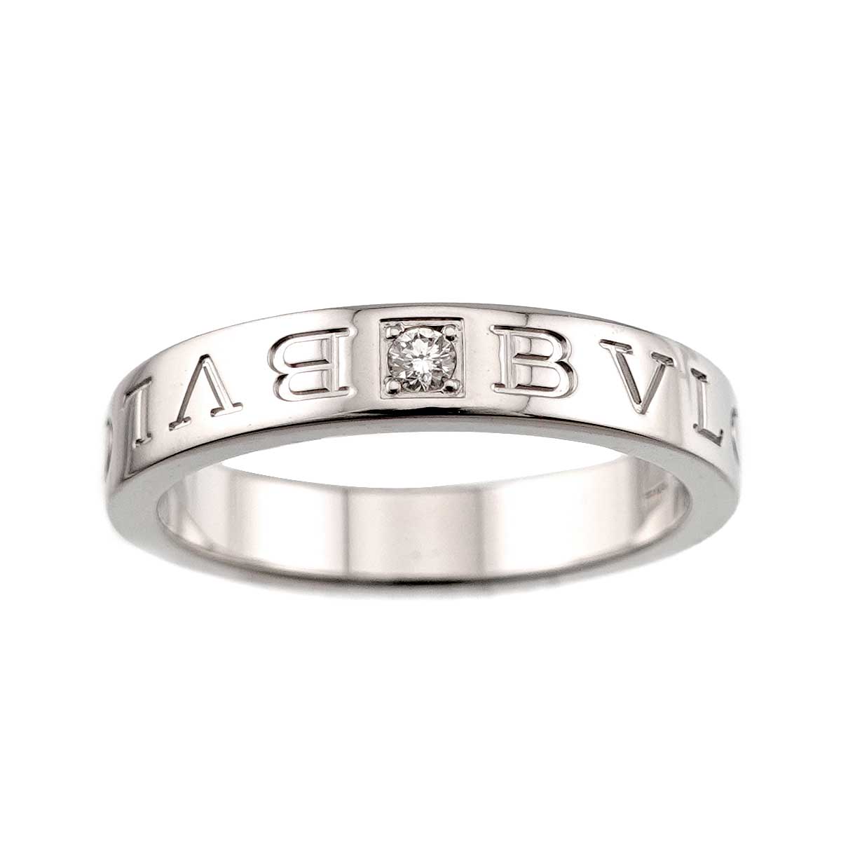 B-ZERO1 Diamond 1P Ring 18K WG 750 size8.75(US)