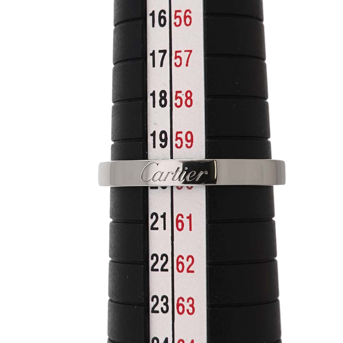 C de Ring Platinum size60 9(US)