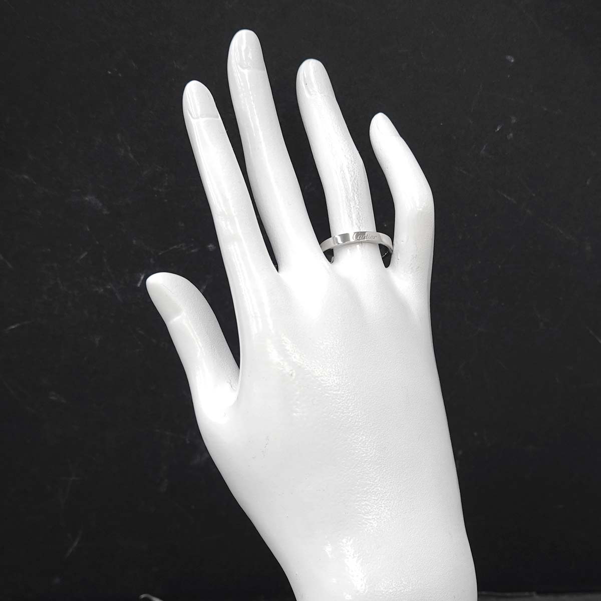 C de Ring Platinum size60 9(US)