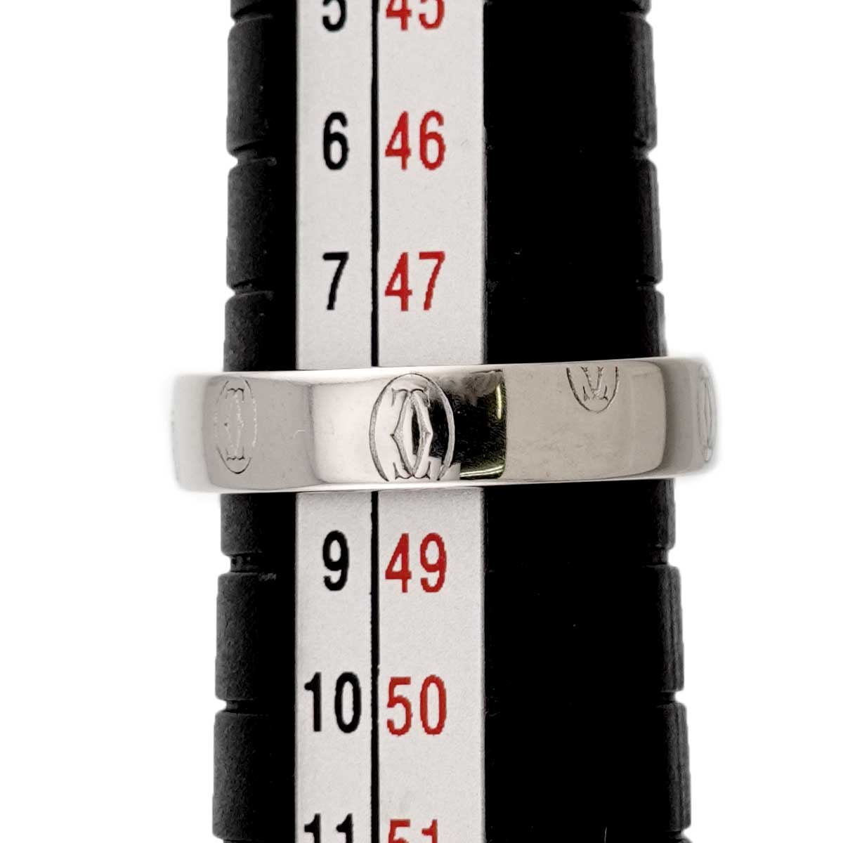 Happy Birthday SM Ring 18K White Gold 750 Size48 4-4.5(US)