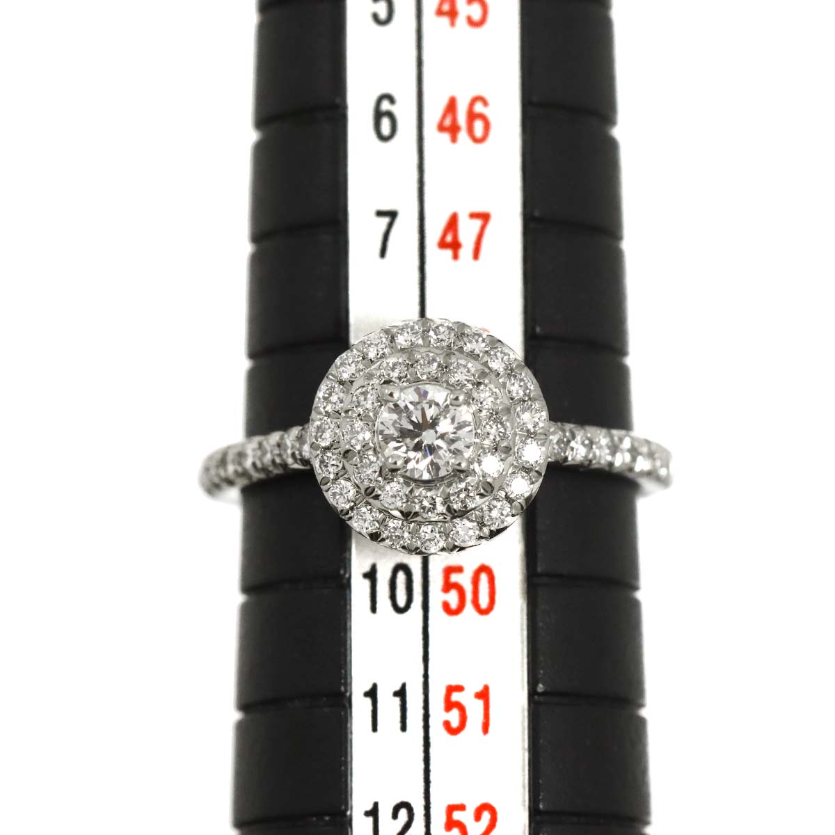 Diamond Ring Platinum Size4.75-5(US)