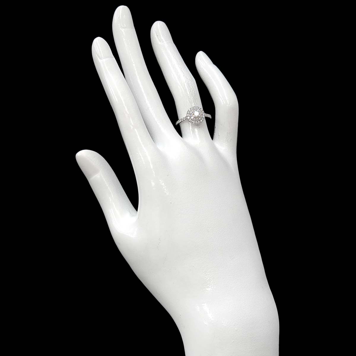 Diamond Ring Platinum Size4.75-5(US)