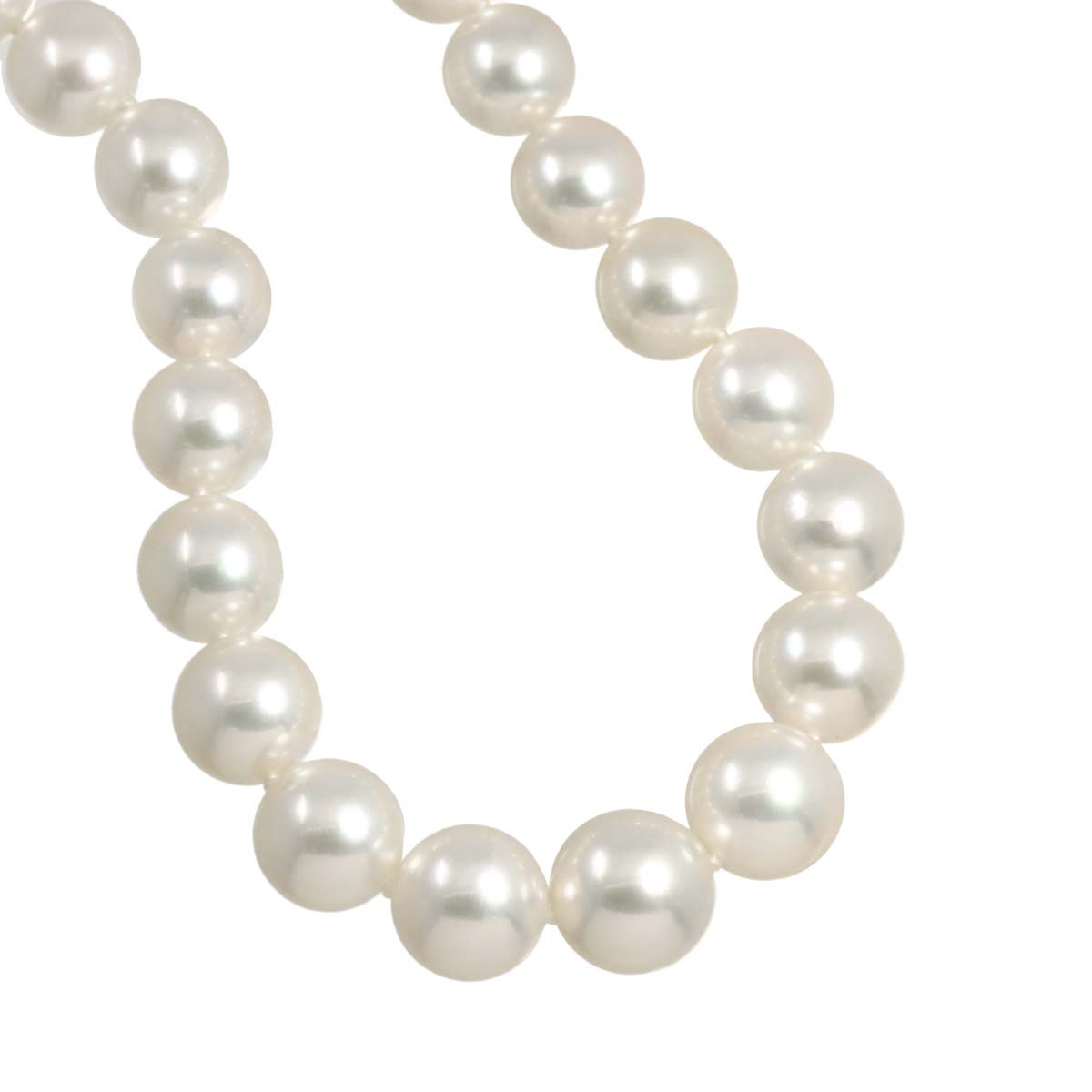 Akoya Pearl 8.7-6.5mm Necklace SV Silver