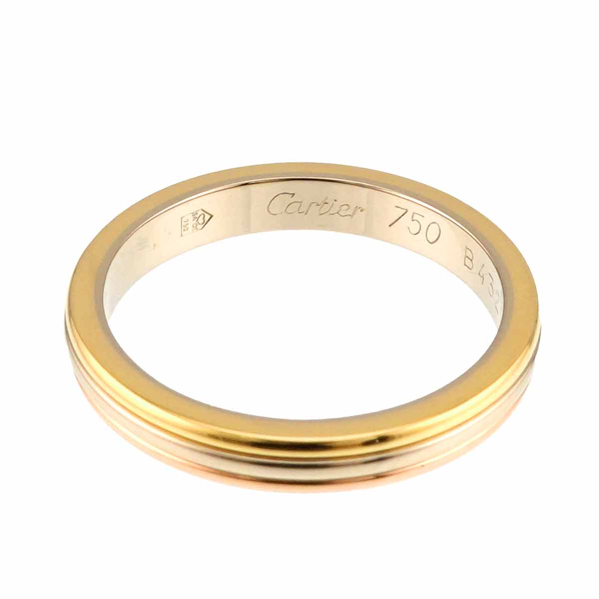 Vendome Ring 18K YG WG PG 750 size51 5.25-5.5(US)