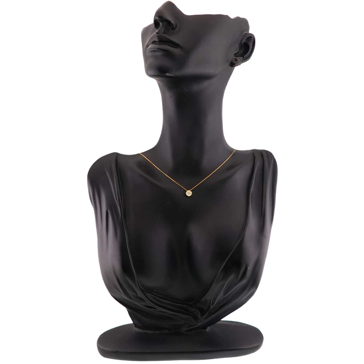 Diamond 0.20ct Necklace 18K YG Yellow Gold 750