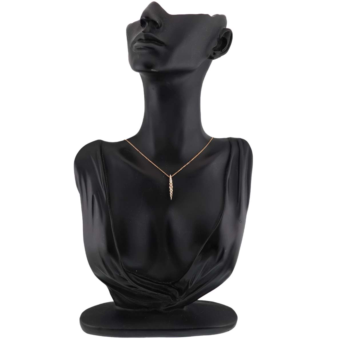 Brown Diamond 0.50ct Necklace 18K Brown Gold 750