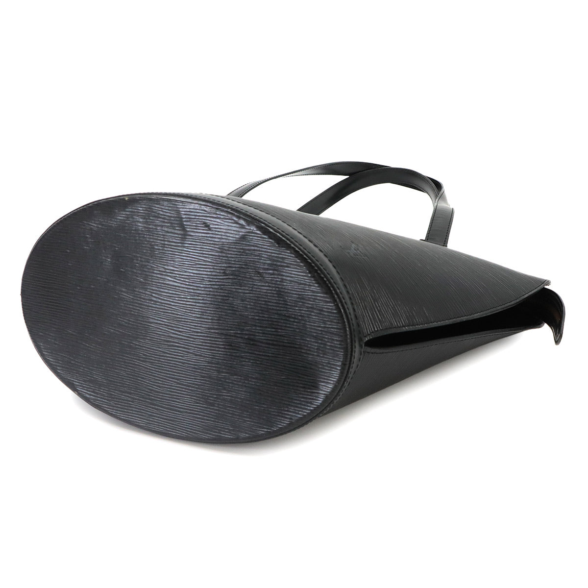 Epi Saint Jacques Shopping Tote Bag Leather Noir M52262
