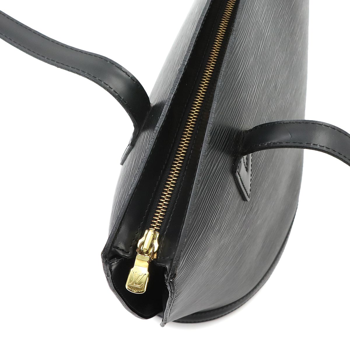 Epi Saint Jacques Shopping Tote Bag Leather Noir M52262