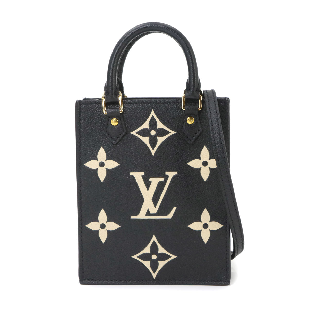 Monogram Empreinte Petit Sac Plat Black Beige M57937