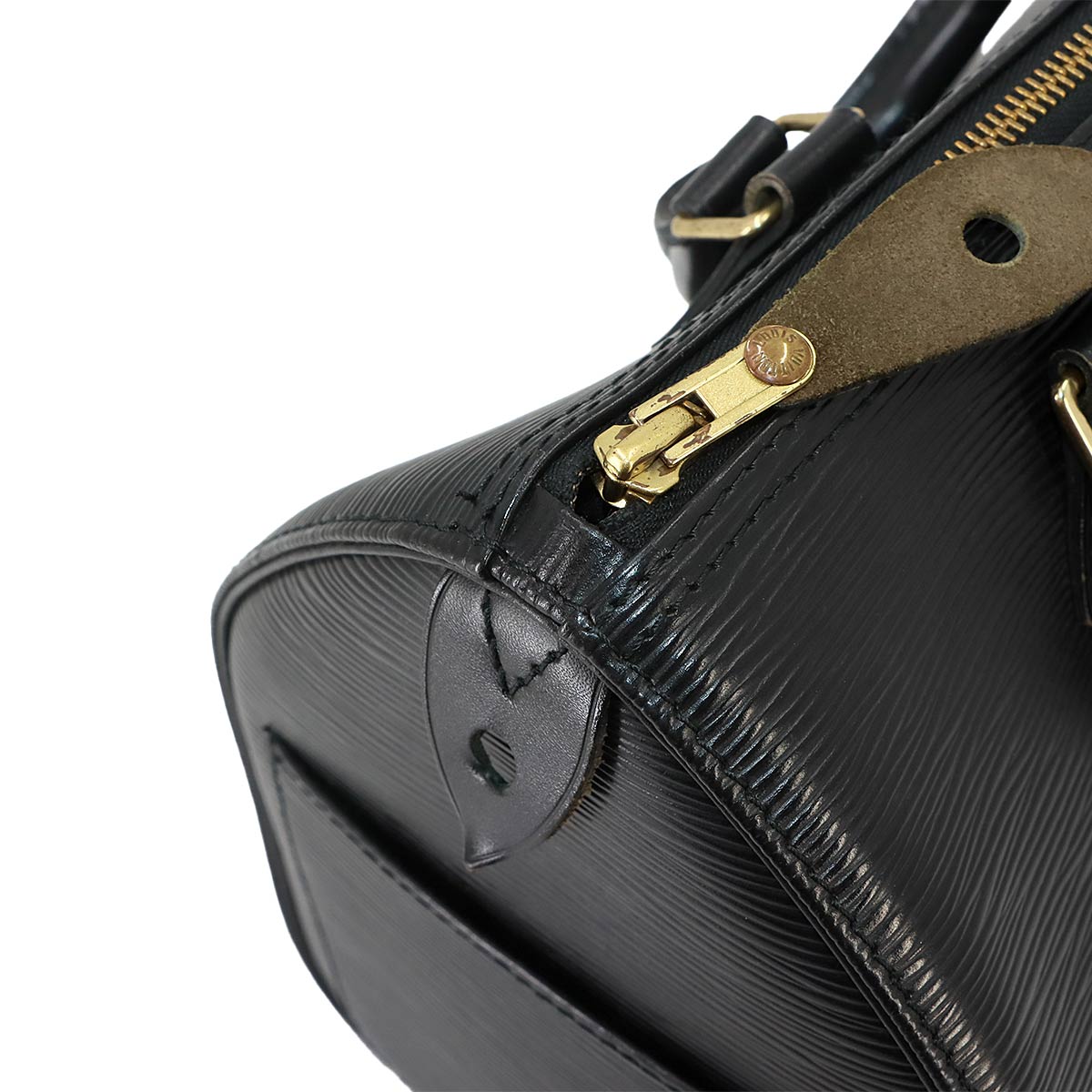 Epi Speedy 25 Hand Bag Leather Noir M59032 Purse