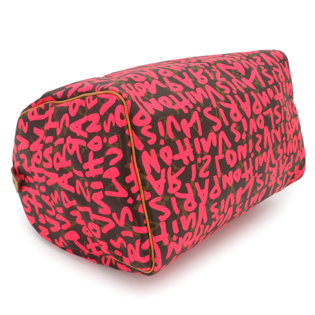 Monogram Graffiti Speedy 30 Hand Bag Fuchsia M93704