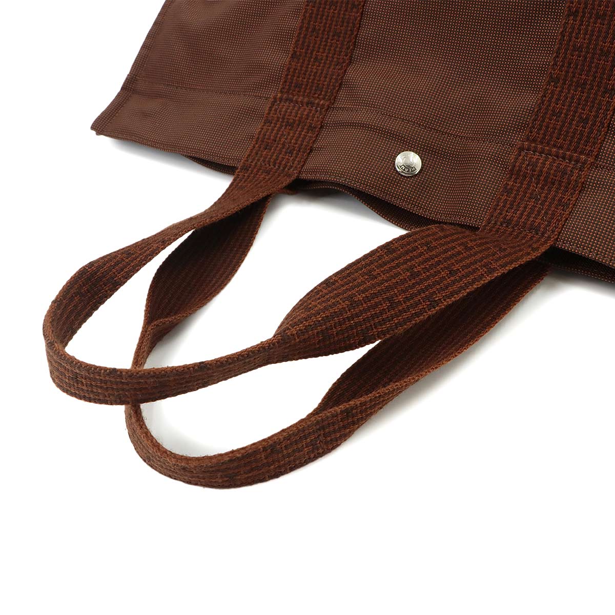 Herline Tote GM Bag Canvas Brown Purse