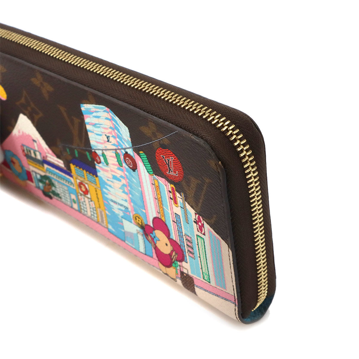 Vivienne Monogram Zippy Wallet Brown Multicolor M81630