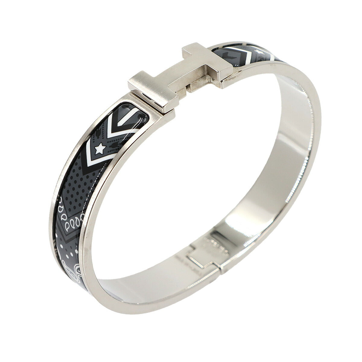 Clic HH Bandanna Bangle GrandClassic Matte silver