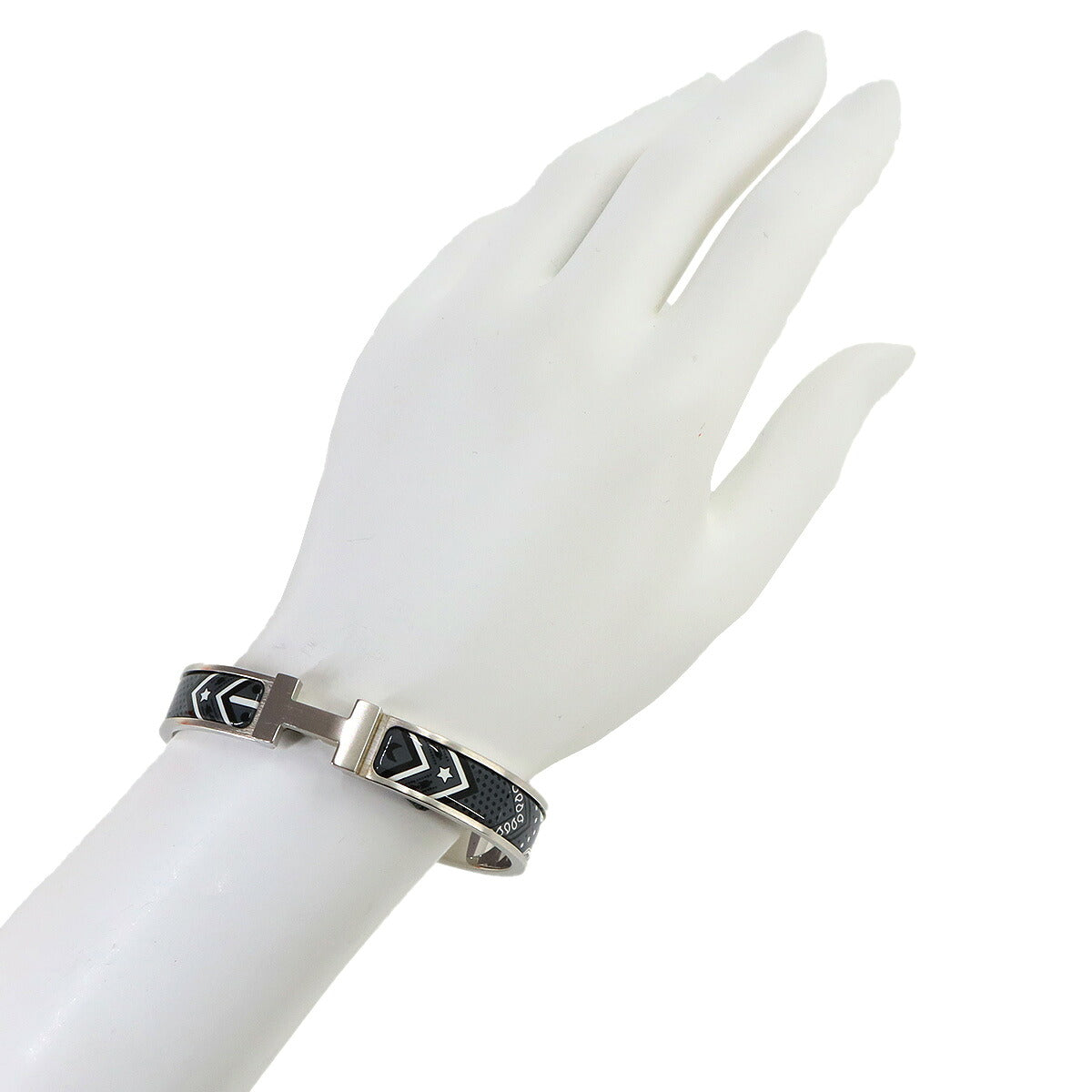 Clic HH Bandanna Bangle GrandClassic Matte silver