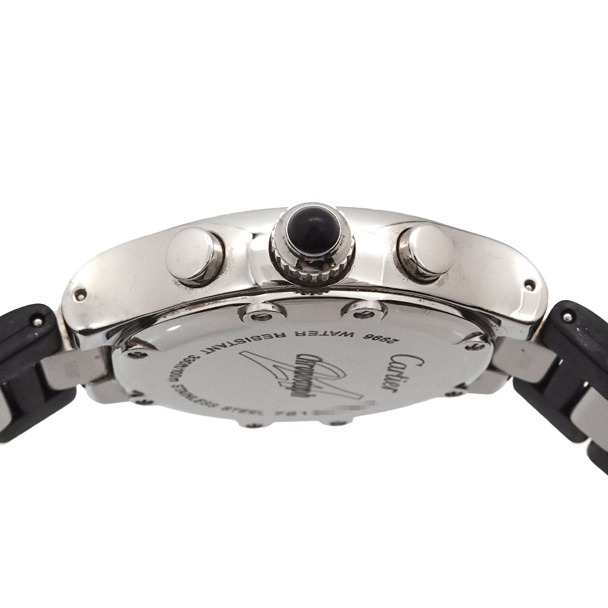 Must 21 Chronoscaph W10198U2 Quartz Black Dial Ladies Watch