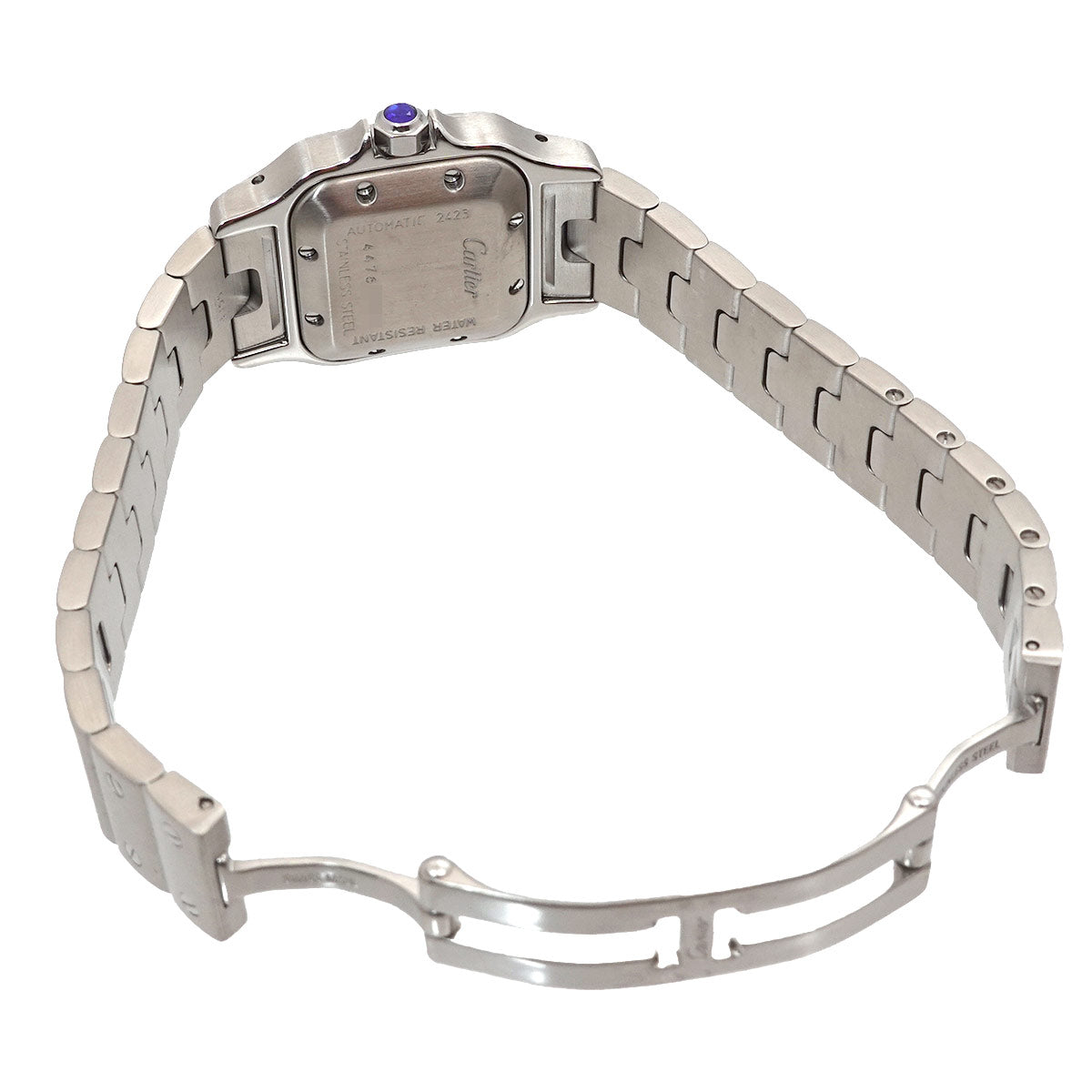 Santos Galbee SM W20044D6 Silver Dial Automatic Ladies