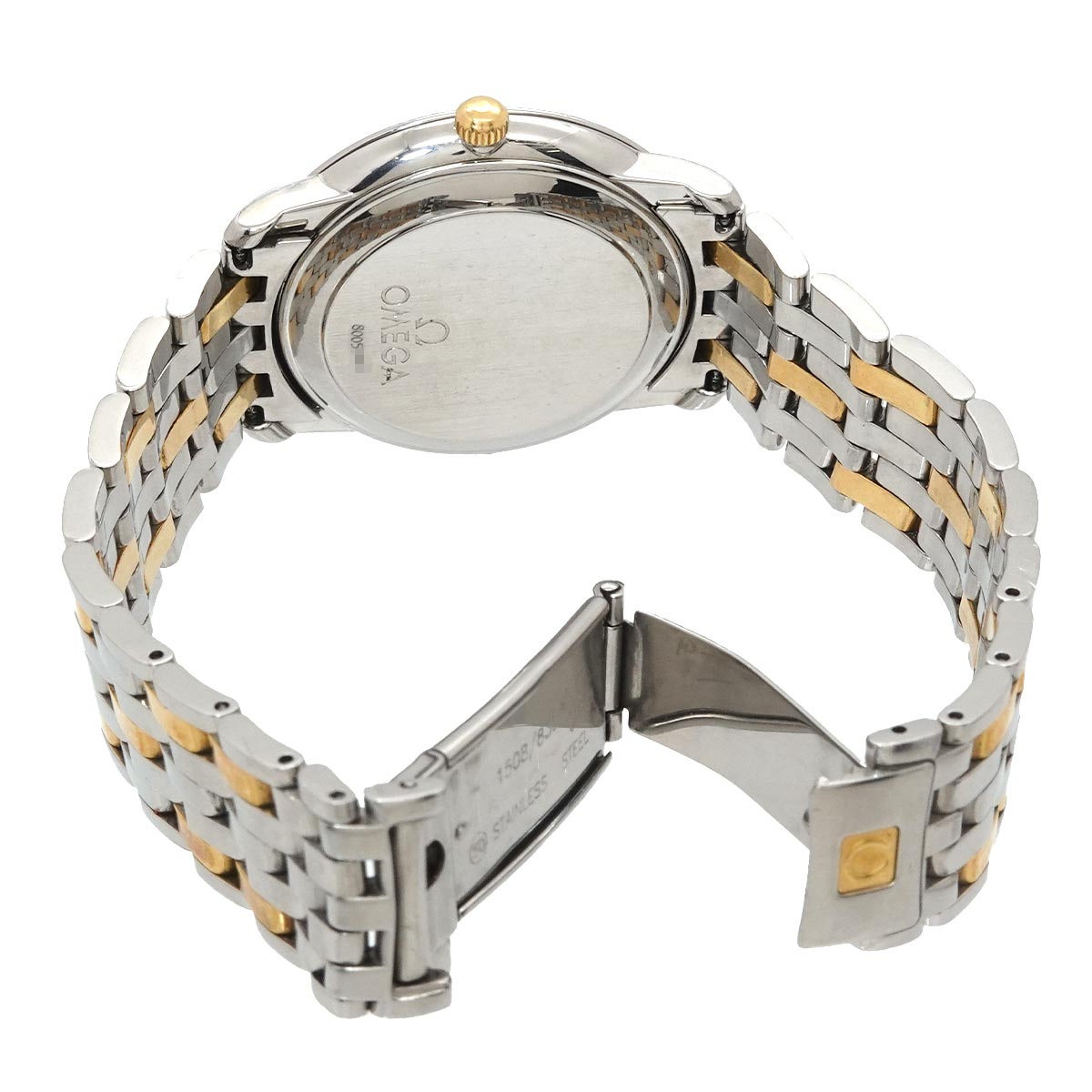 Devil Prestige Combi 4300 31 Silver Dial Vintage Mens Watch