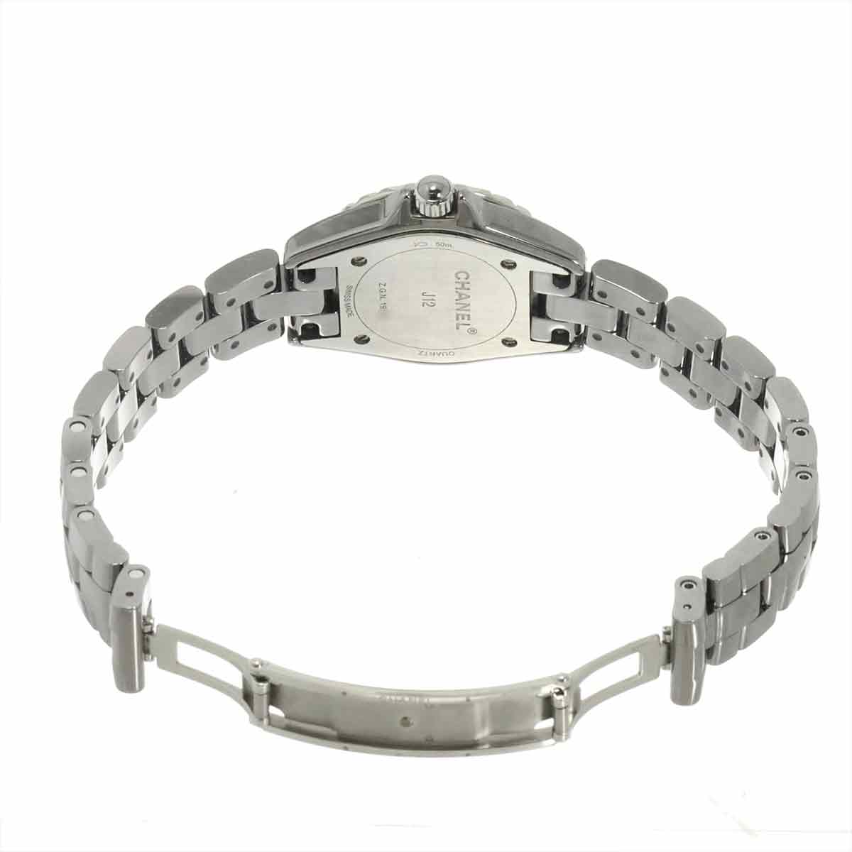 J12 Chromatic 29mm H3401 8P Diamond Quartz Silver Dial Ladies