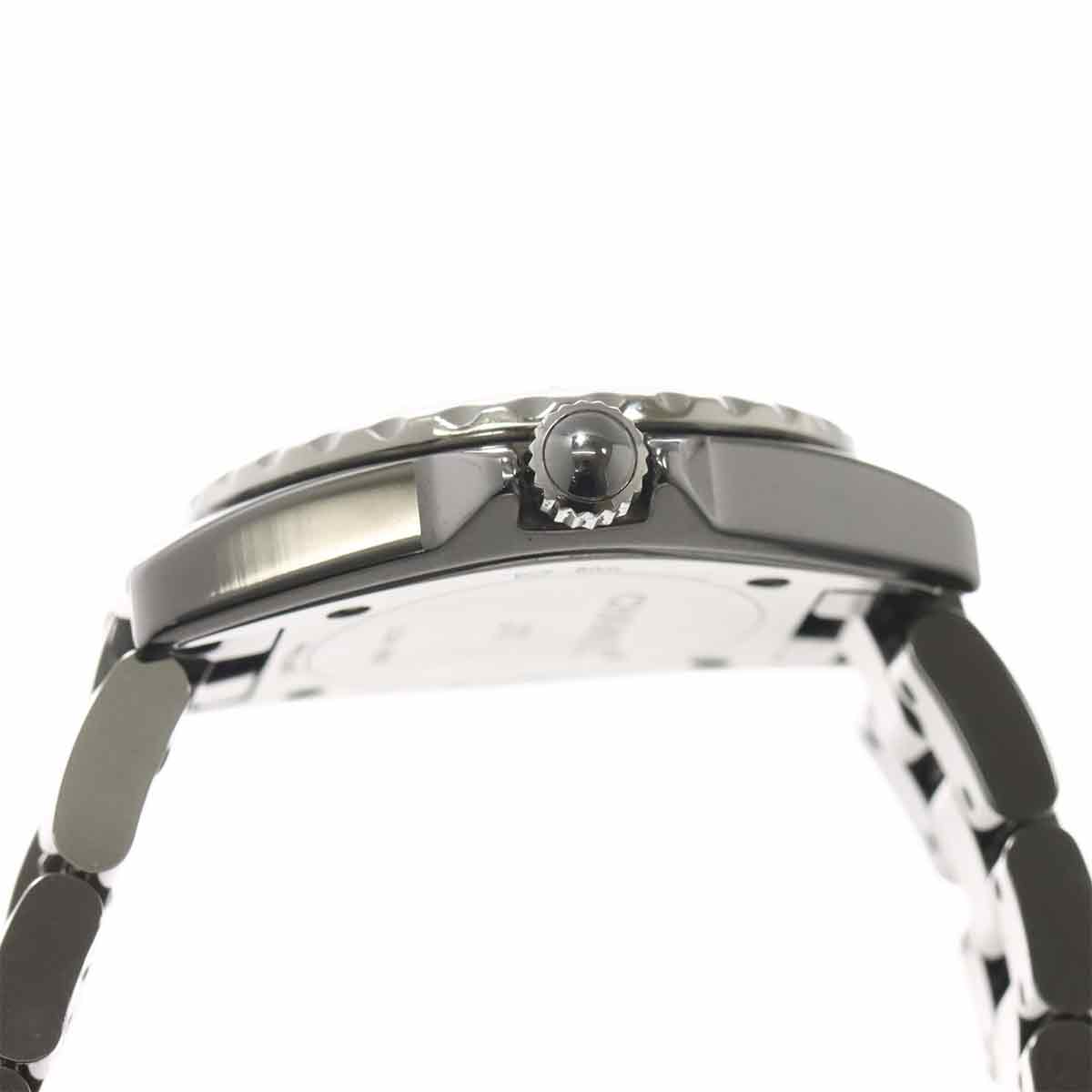 J12 Chromatic 29mm H3401 8P Diamond Quartz Silver Dial Ladies