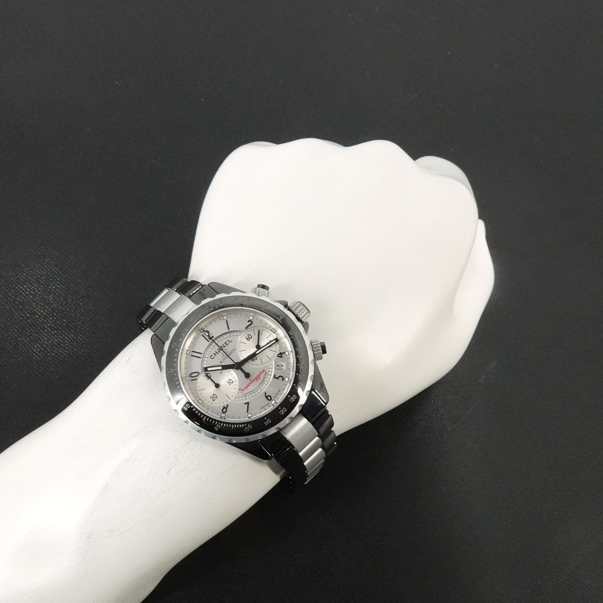J12 Super Reggera H1624 Automatic Silver Dial Watch