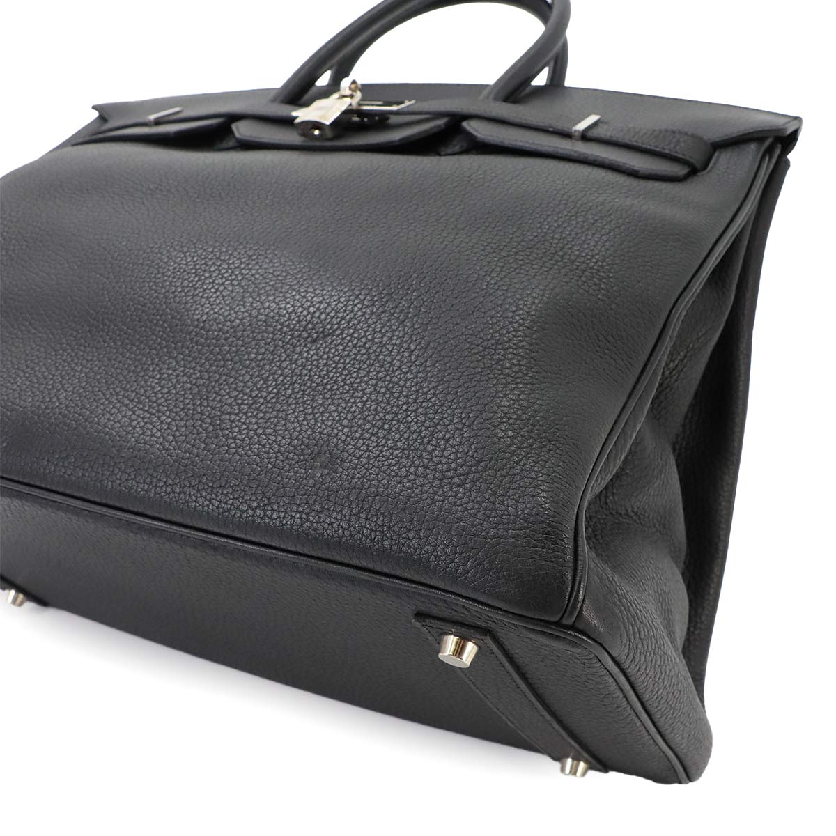 Birkin 40 Veau Togo Black Hand Bag Purse