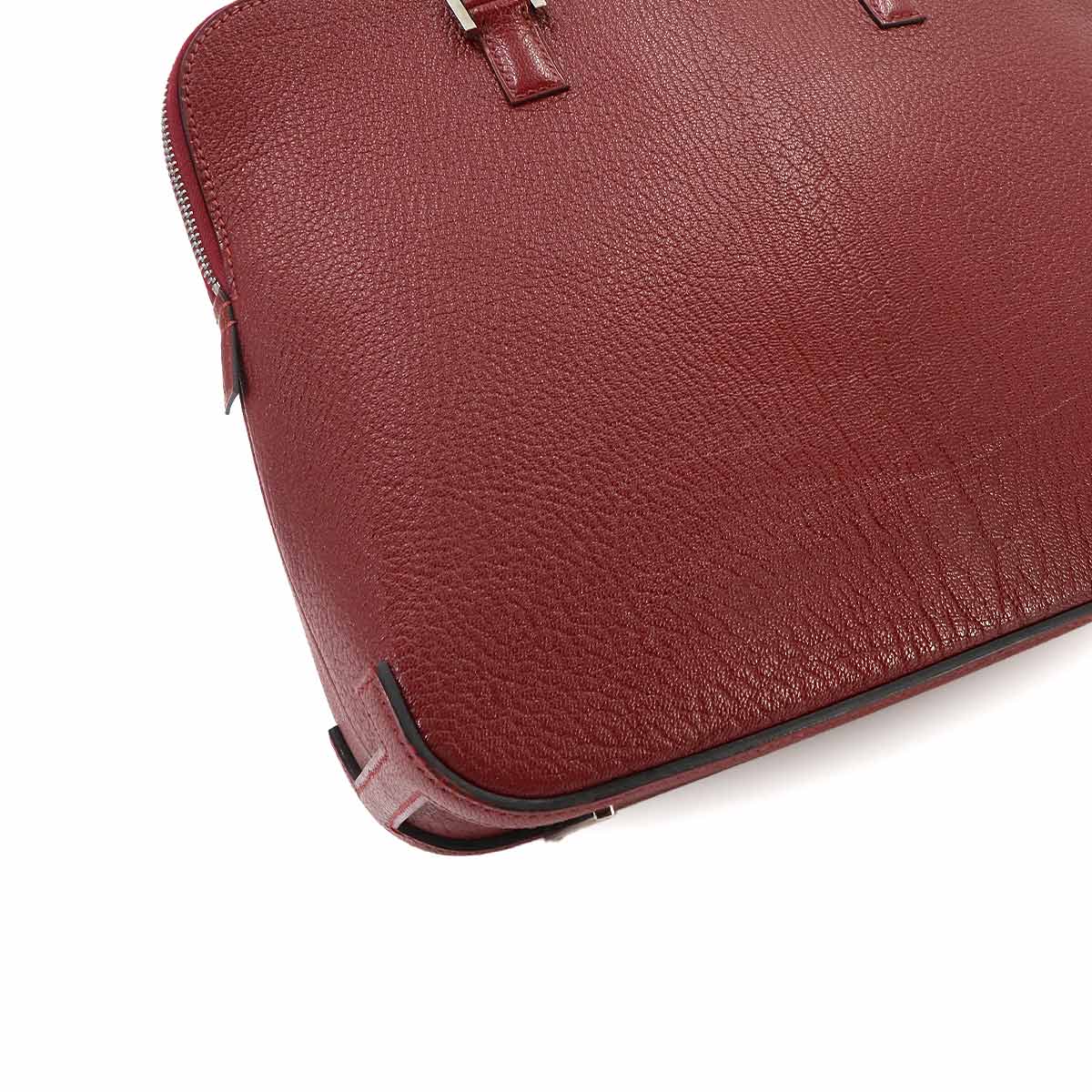 Escapada Hand Bag Chevre Rouge H
