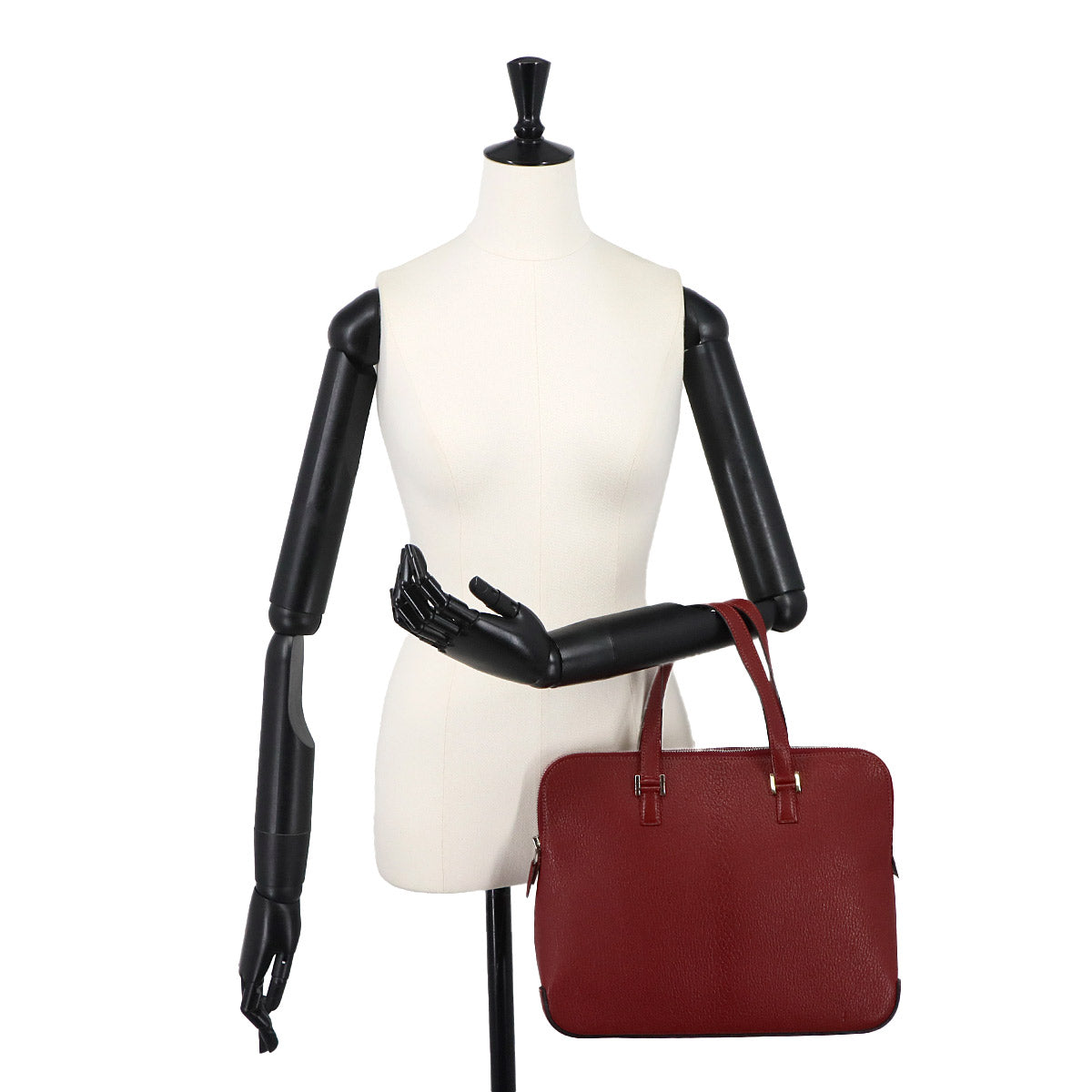 Escapada Hand Bag Chevre Rouge H