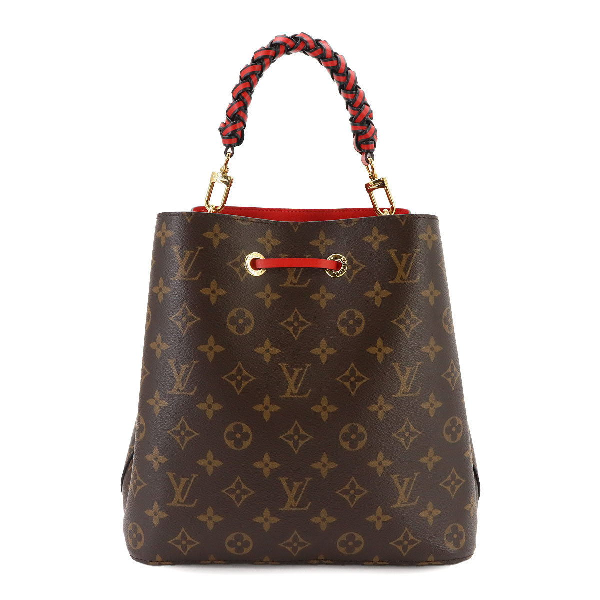 Monogram NeoNoe Hand Shoulder Bag Brown Coquelicot M43985