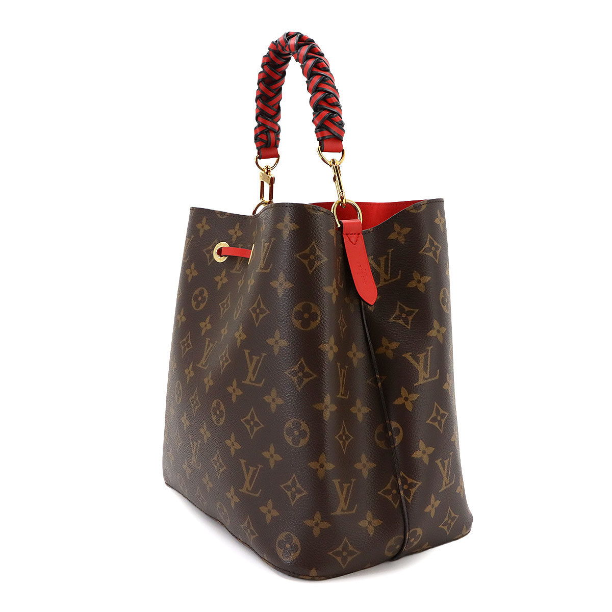 Monogram NeoNoe Hand Shoulder Bag Brown Coquelicot M43985