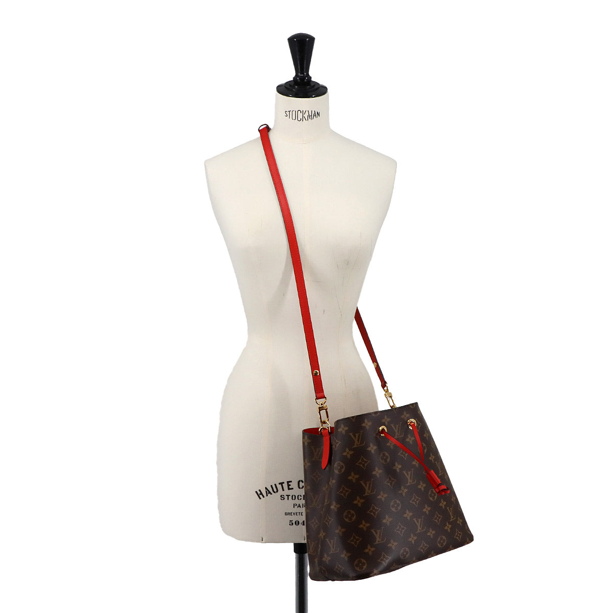 Monogram NeoNoe Hand Shoulder Bag Brown Coquelicot M43985