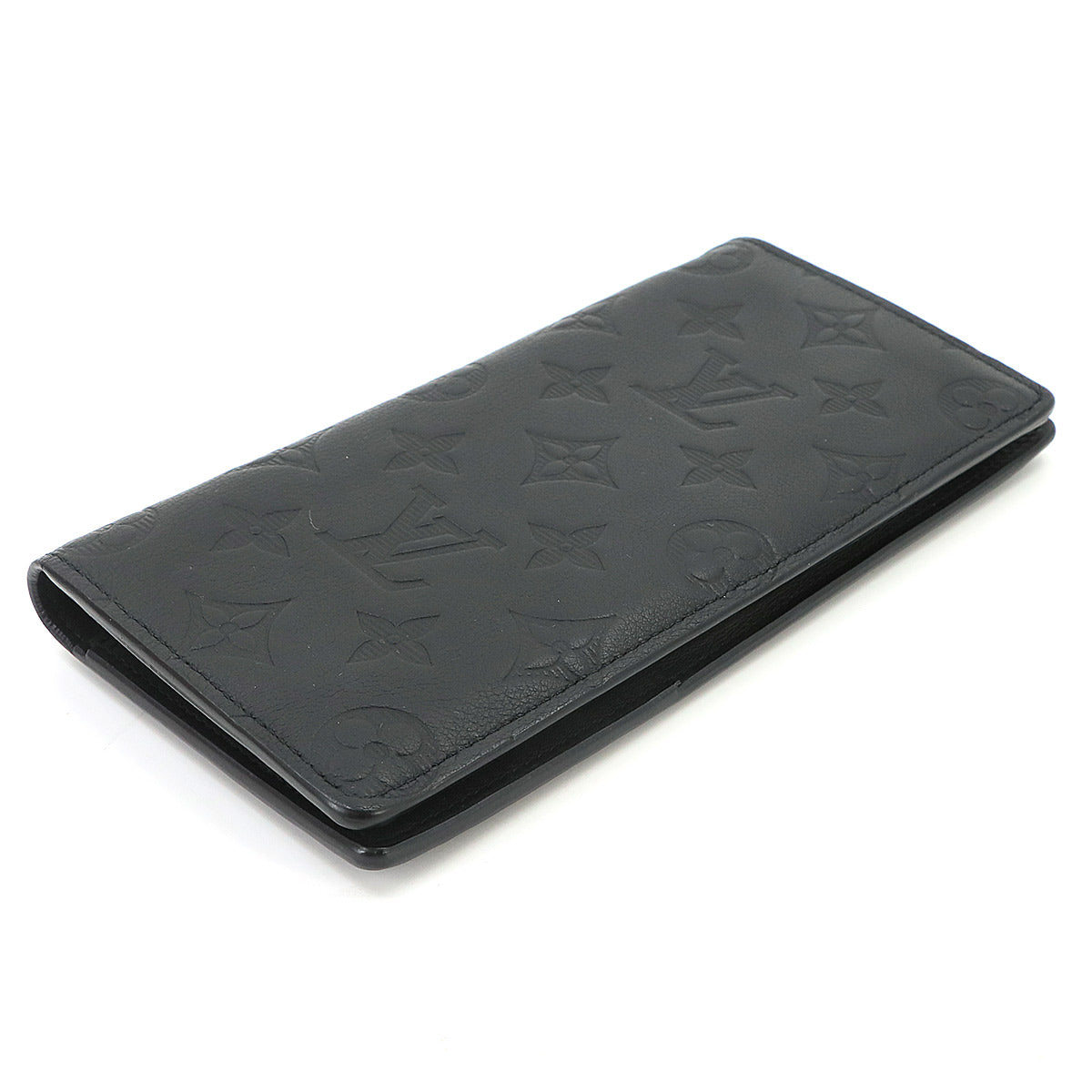 Monogram Shadow Brazza Wallet Leather Black M62900