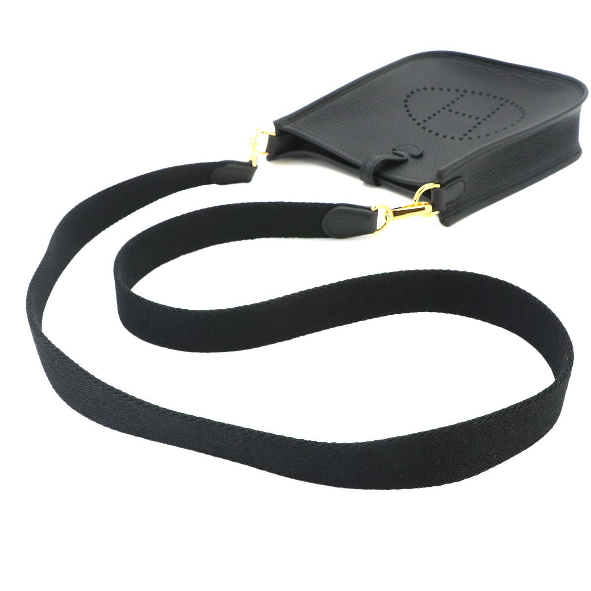Evelyne Amazone TPM Shoulder Bag Taurillon Clemence Black