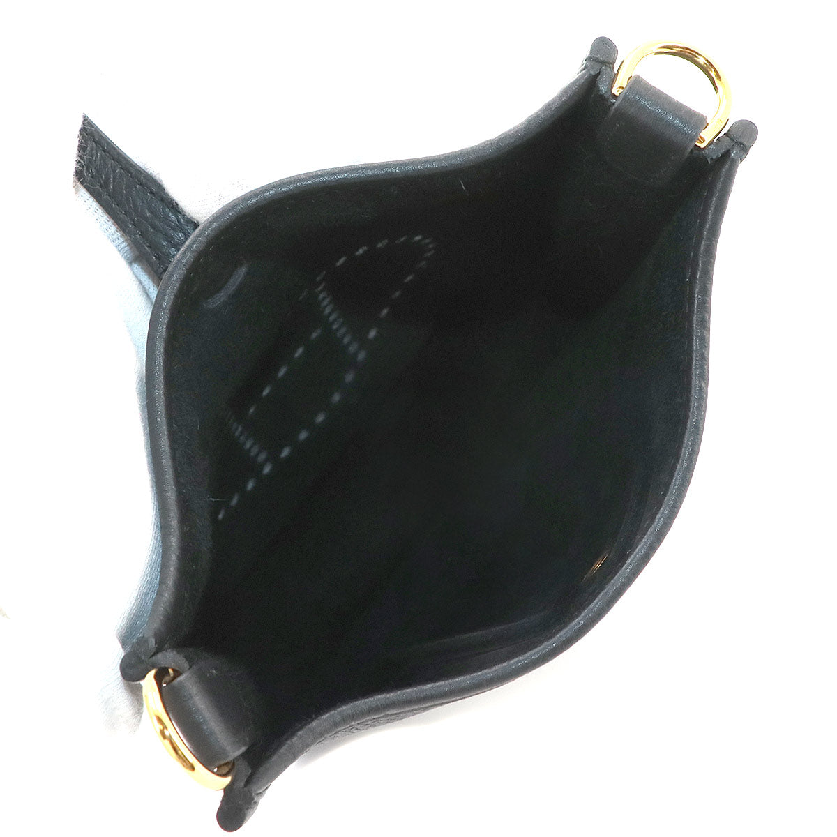 Evelyne Amazone TPM Shoulder Bag Taurillon Clemence Black