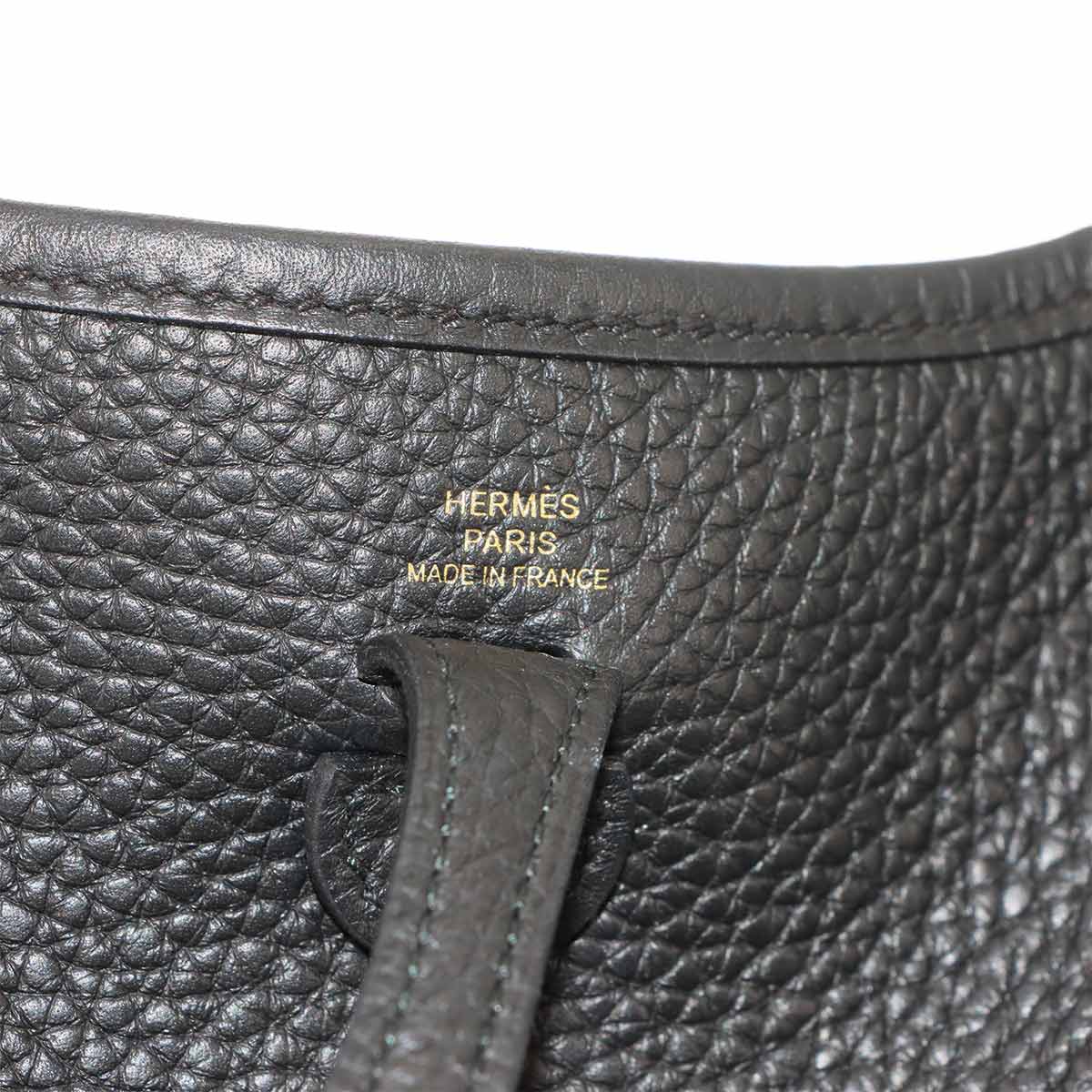 Evelyne Amazone TPM Shoulder Bag Taurillon Clemence Black