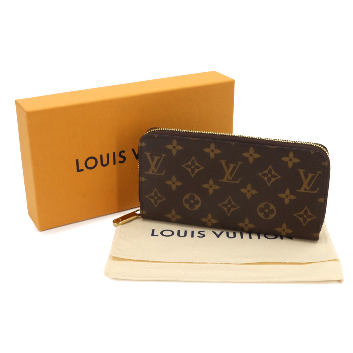 Monogram Zippy Wallet Brown M42616 Purse