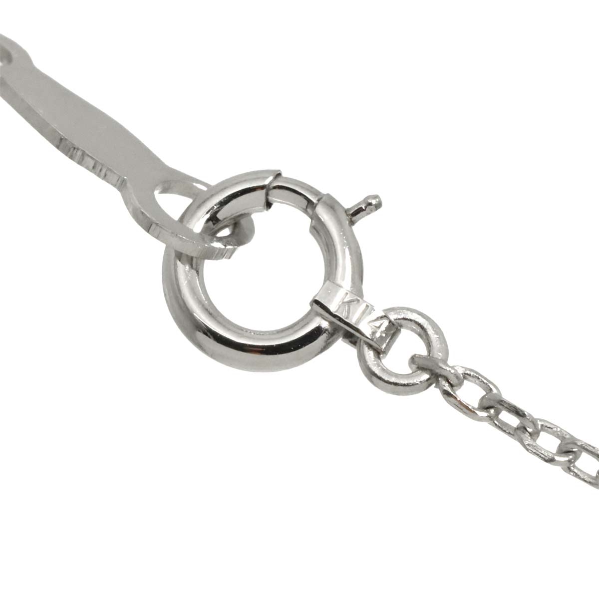 Diamond Necklace 14K WG 585