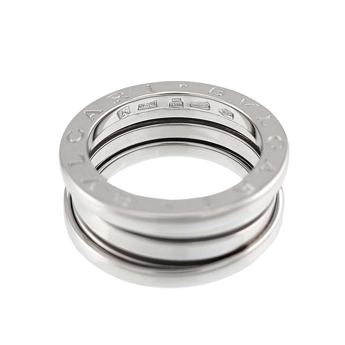 B-ZERO1 3 BAND Ring 18K White Gold 750 Size52 5.75-6(US)