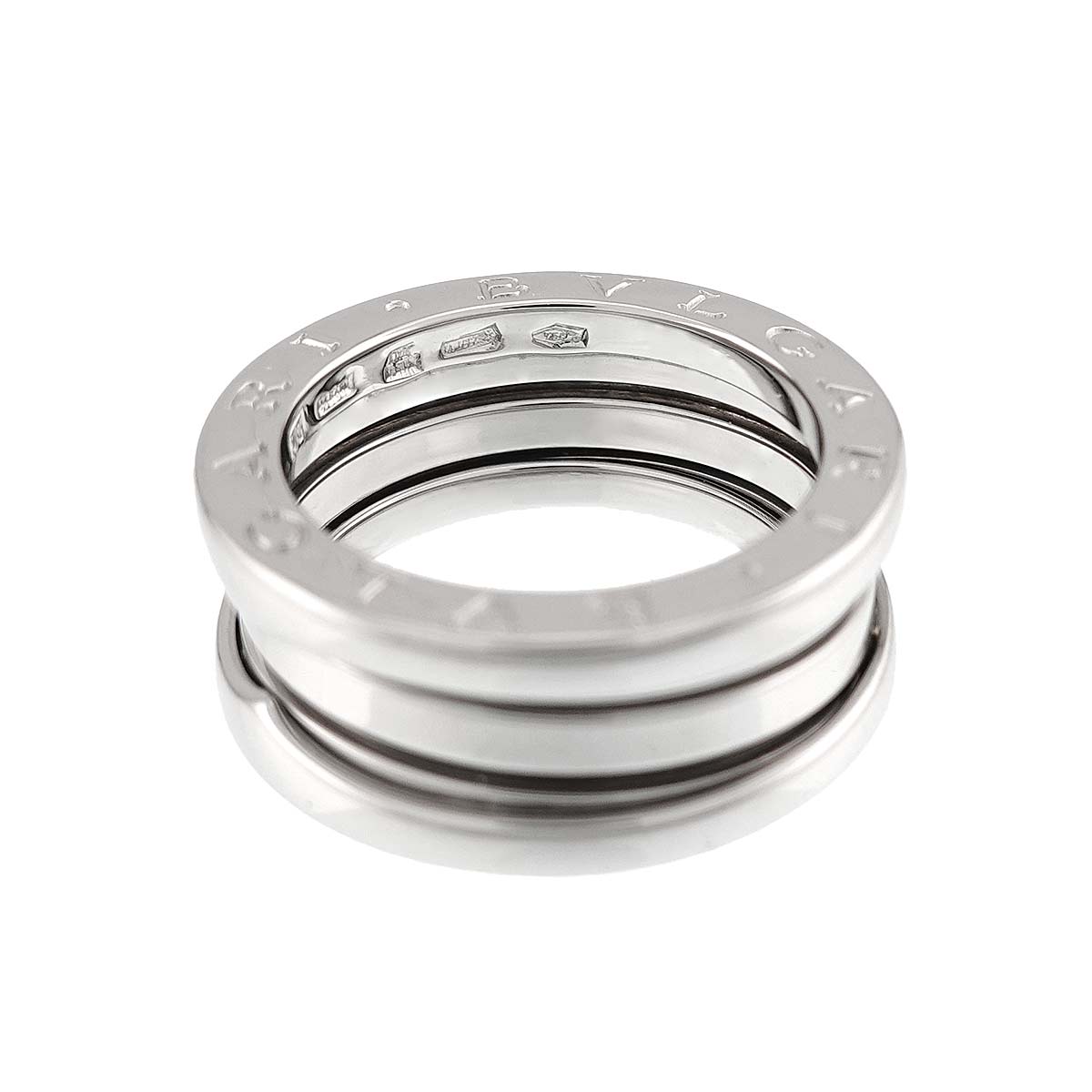 B-ZERO1 3 BAND Ring 18K White Gold 750 Size52 5.75-6(US)