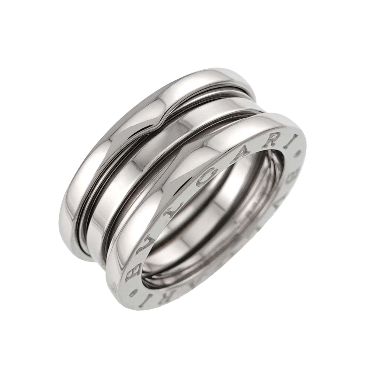 B-ZERO1 3 BAND Ring 18K White Gold 750 Size52 5.75-6(US)
