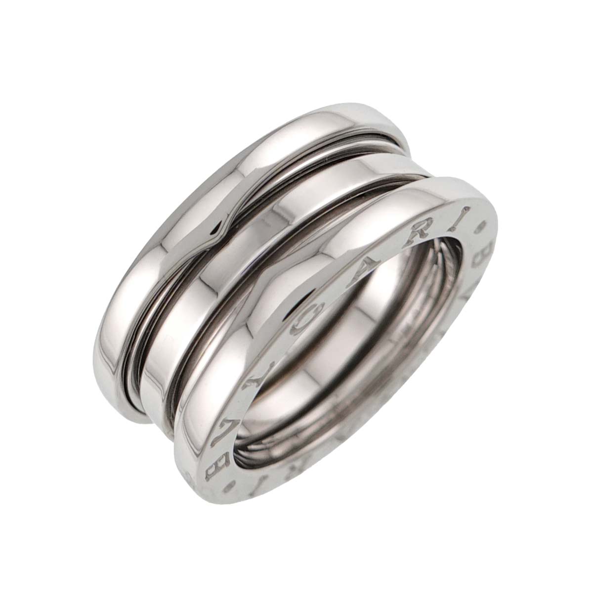 B-ZERO1 3 BAND Ring 18K White Gold 750 Size52 5.75-6(US)
