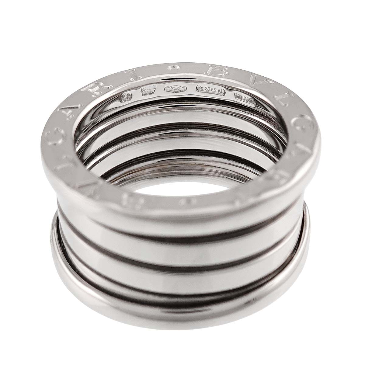 B-ZERO1 4 BAND Ring 18K White Gold 750 Size49 4.5(US)