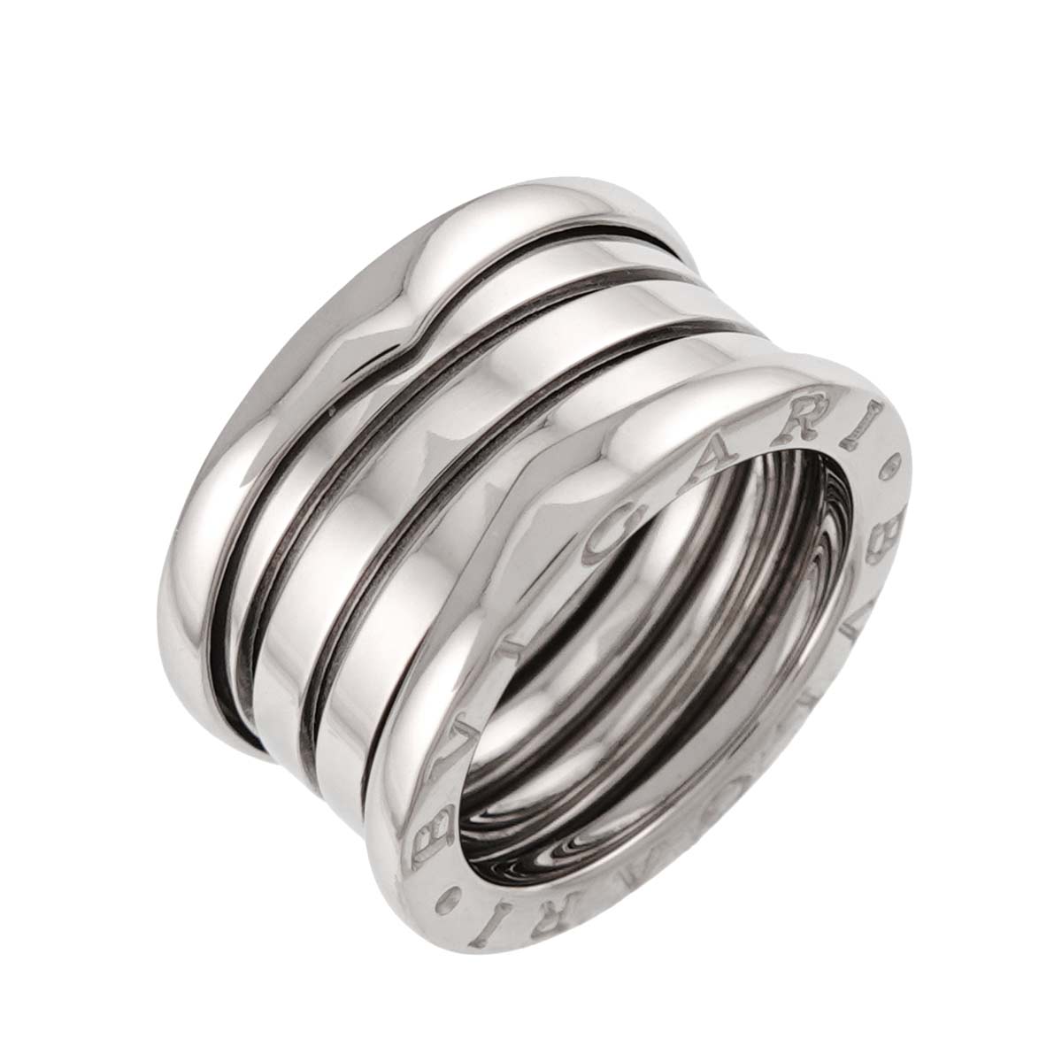 B-ZERO1 4 BAND Ring 18K White Gold 750 Size49 4.5(US)