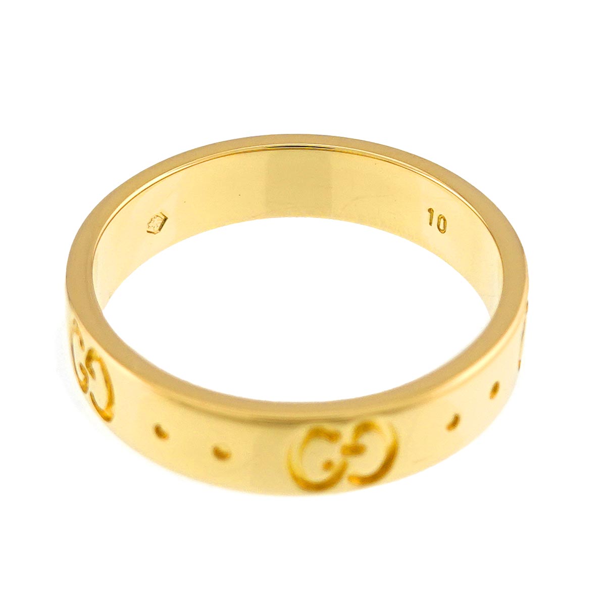 Icon Ring 18K Yellow Gold 750 Size10 5-5.25(US)