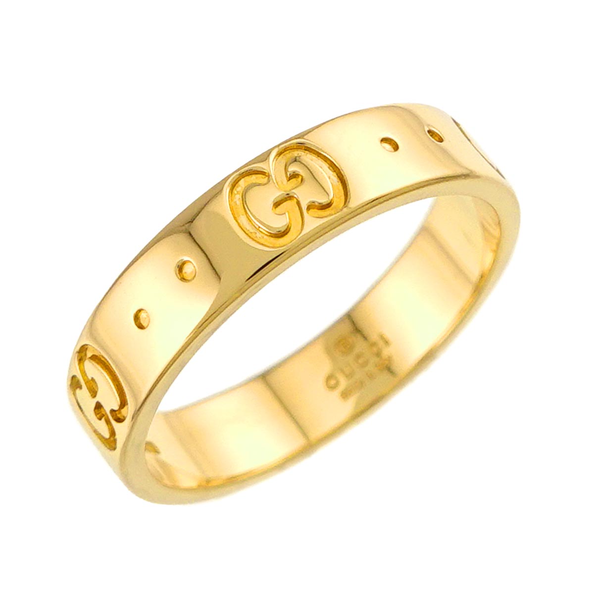 Icon Ring 18K Yellow Gold 750 Size10 5-5.25(US)