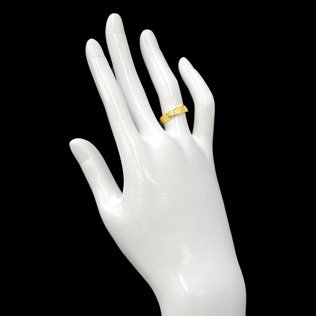 Icon Ring 18K Yellow Gold 750 Size10 5-5.25(US)