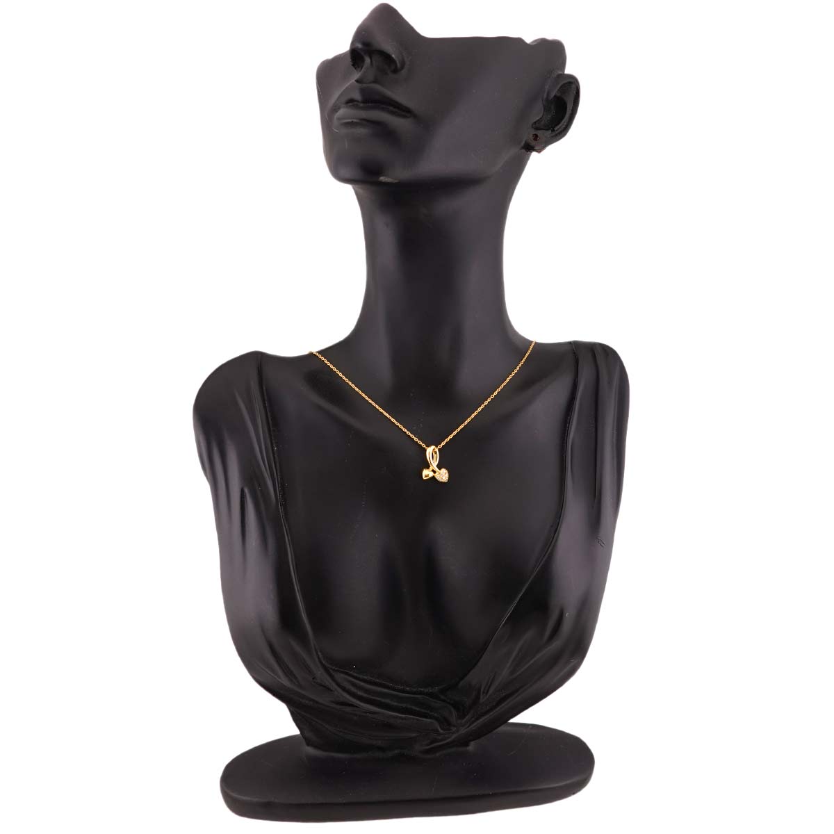 Diamond Necklace 18K Yellow Gold 750