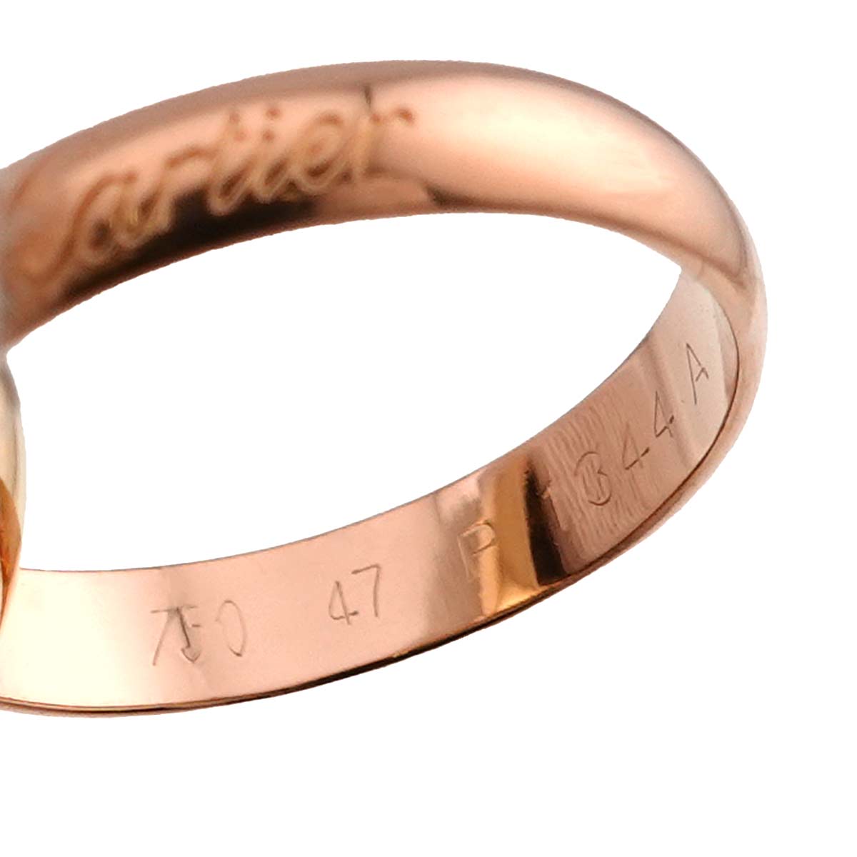 Trinity MM Ring 18K YG WG PG 750 Size47 4(US)