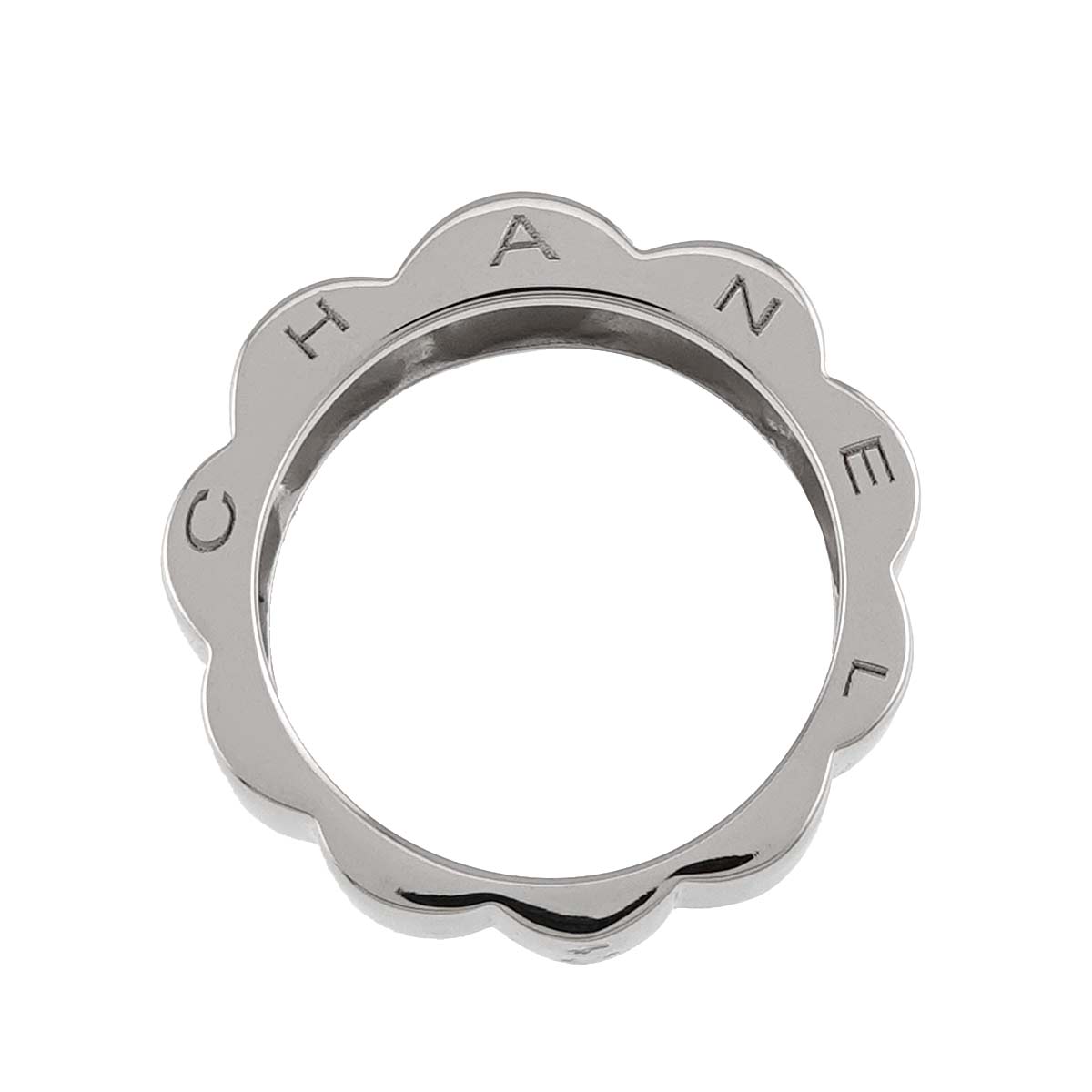 Profile de Camellia Ring 18K WG 750 Size49 4.75-5(US)