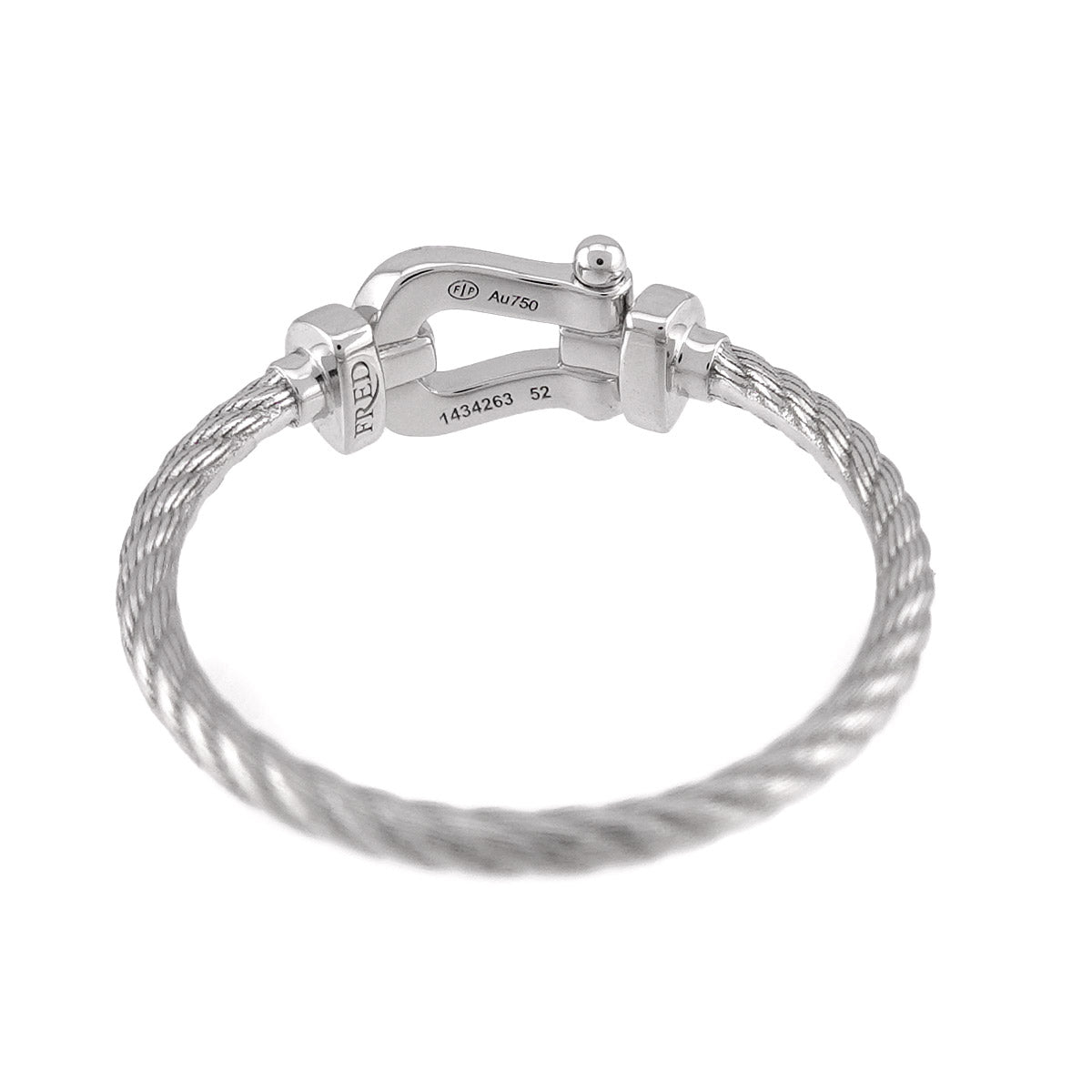 Force 10 Diamond Ring SM 18K White Gold 750 size52 5.75-6(US)